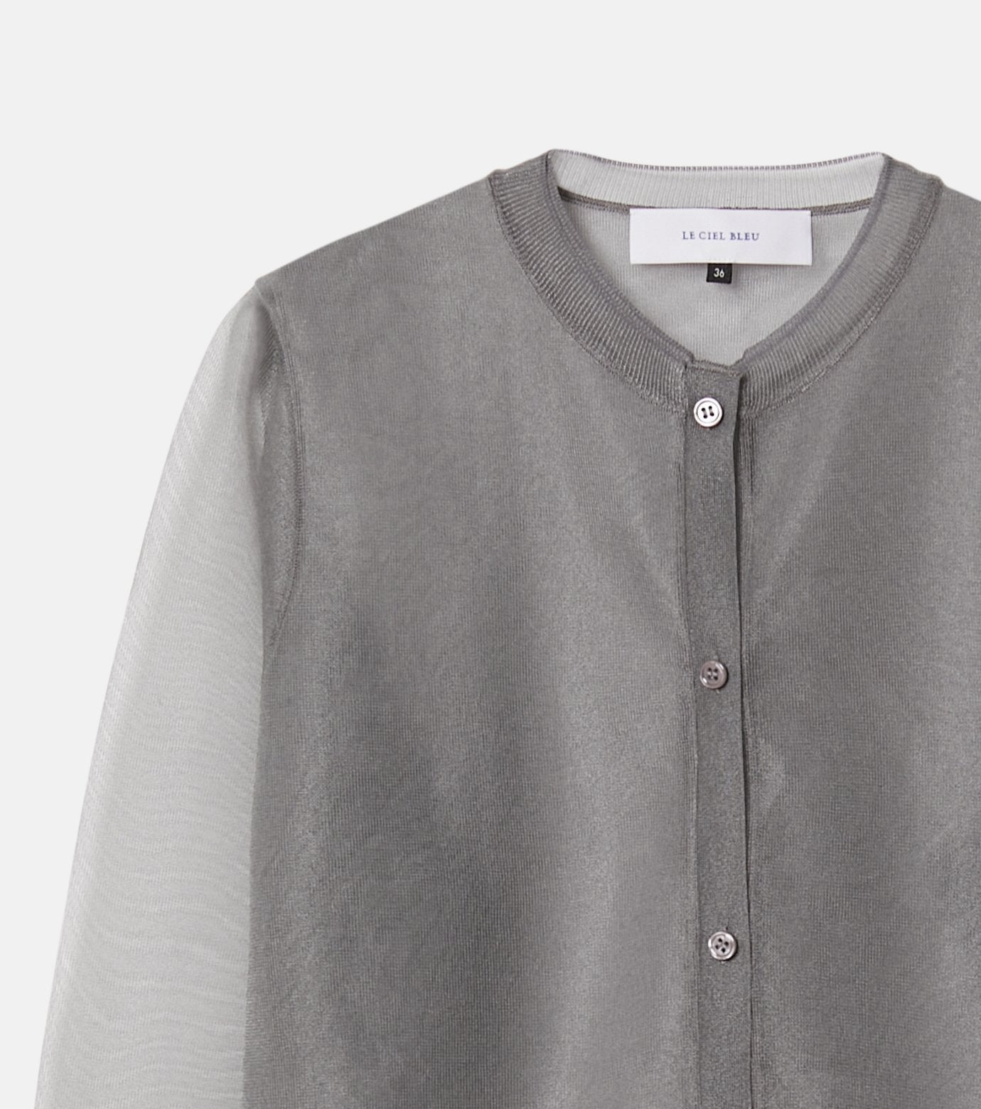 Sheer Layered Cardigan