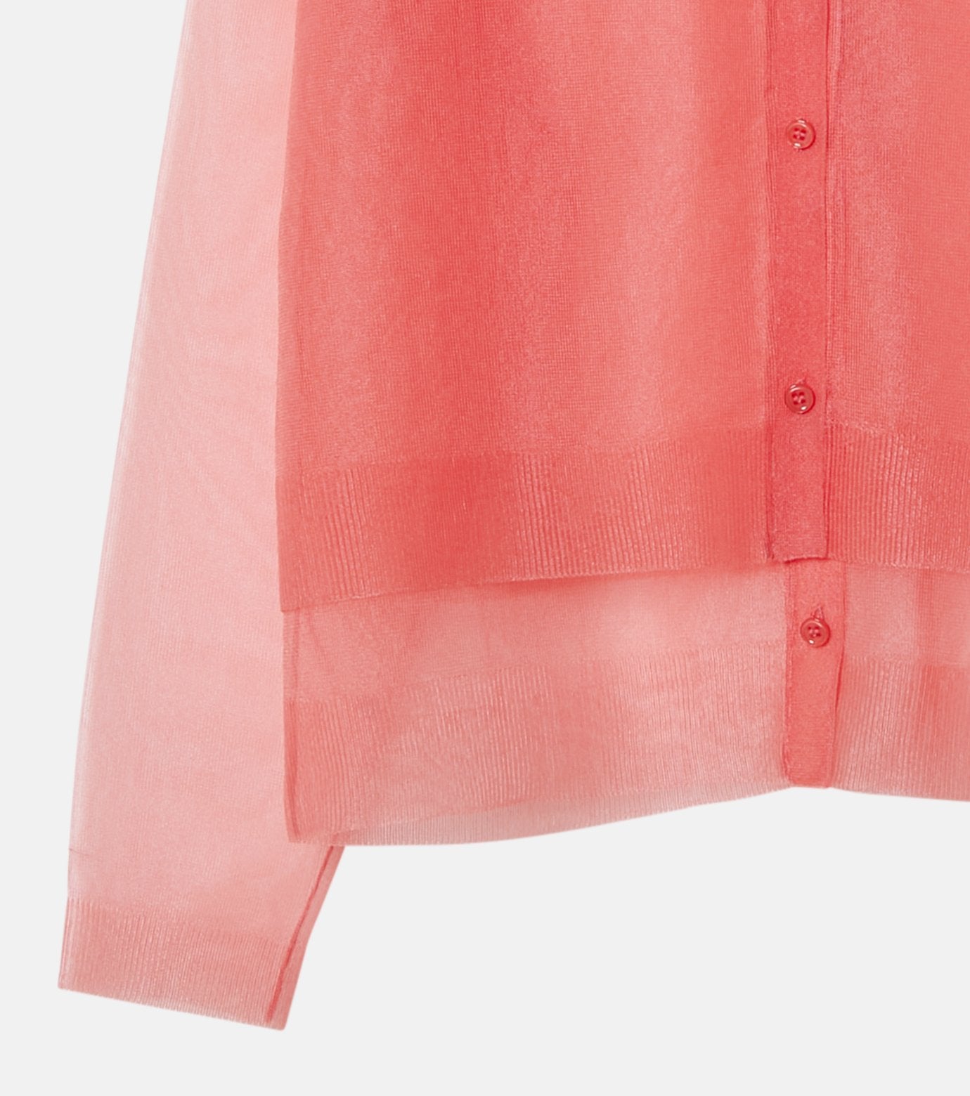 Sheer Layered Cardigan