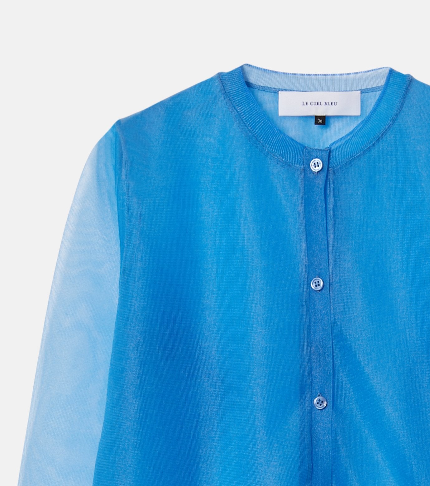 Sheer Layered Cardigan