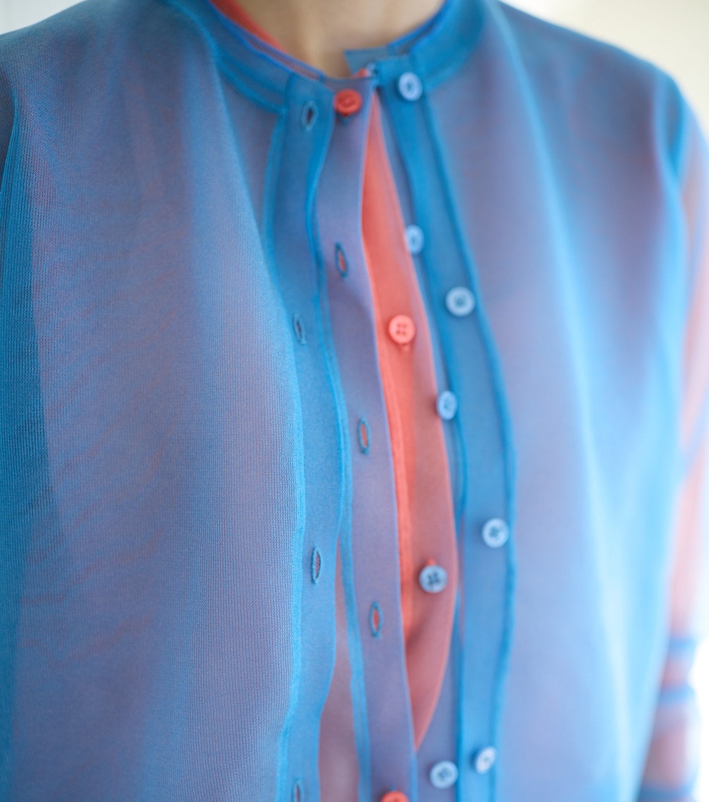 Sheer Layered Cardigan