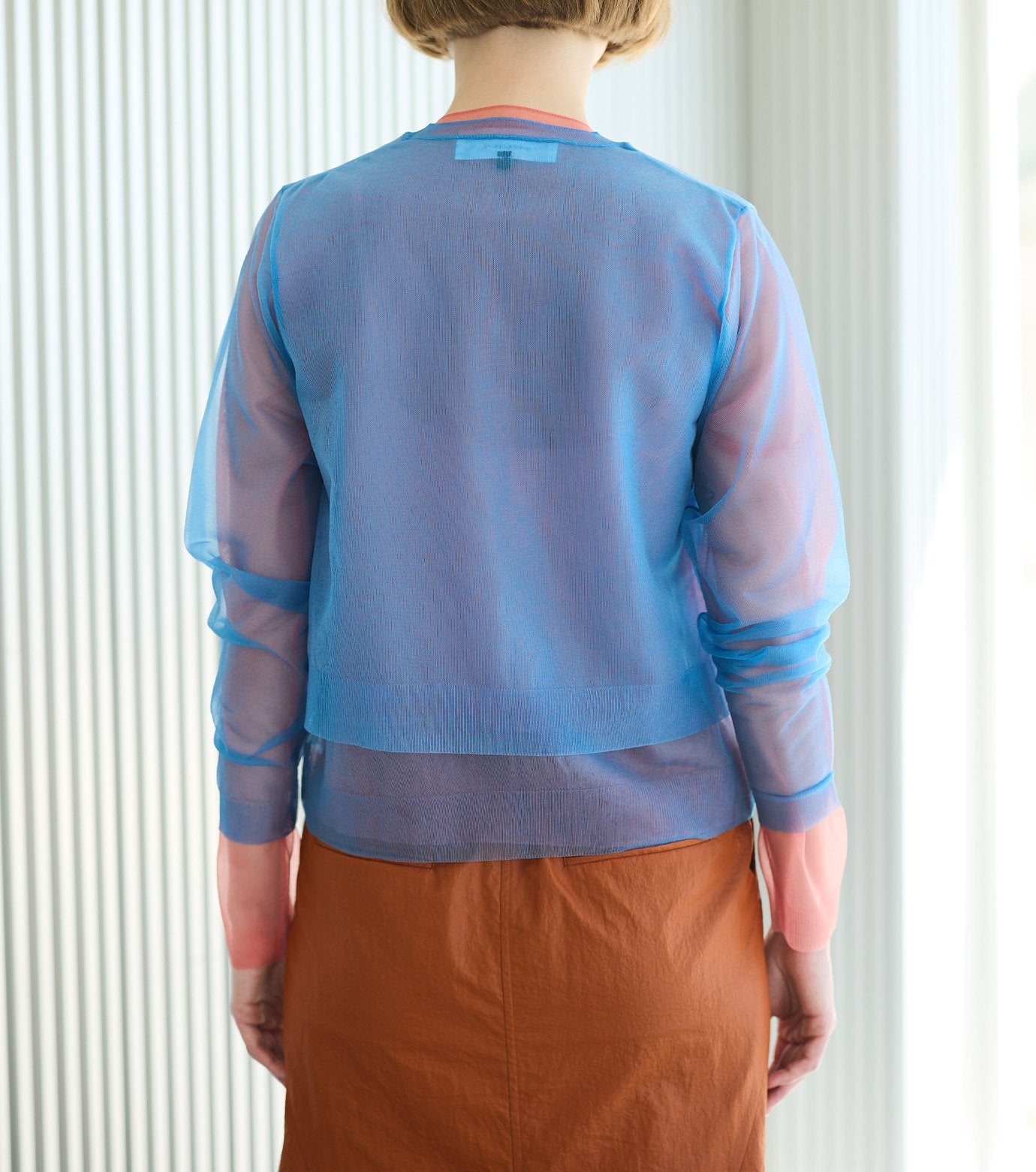 Sheer Layered Cardigan