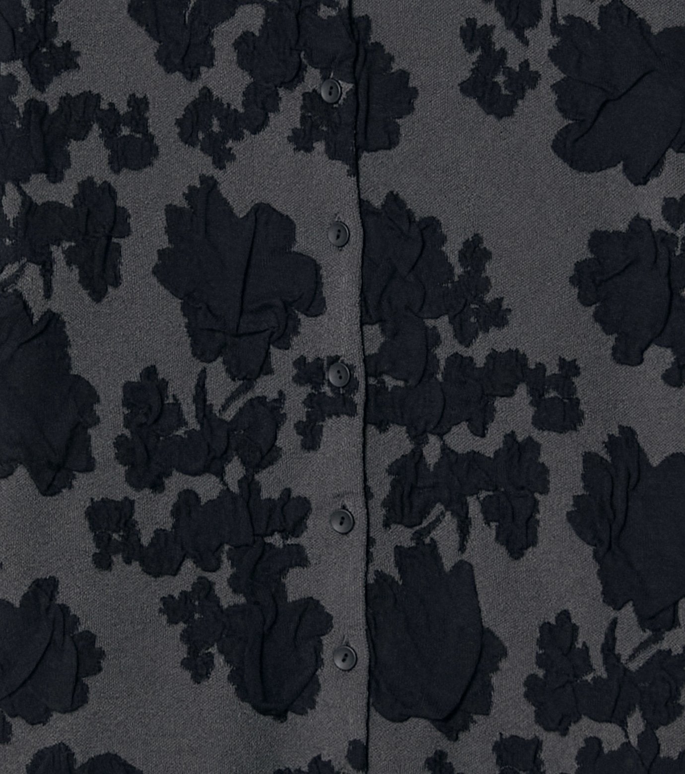 Flower Jacquard Cardigan