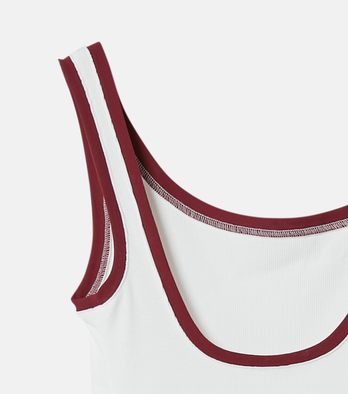 Color Trimmed Tank Top