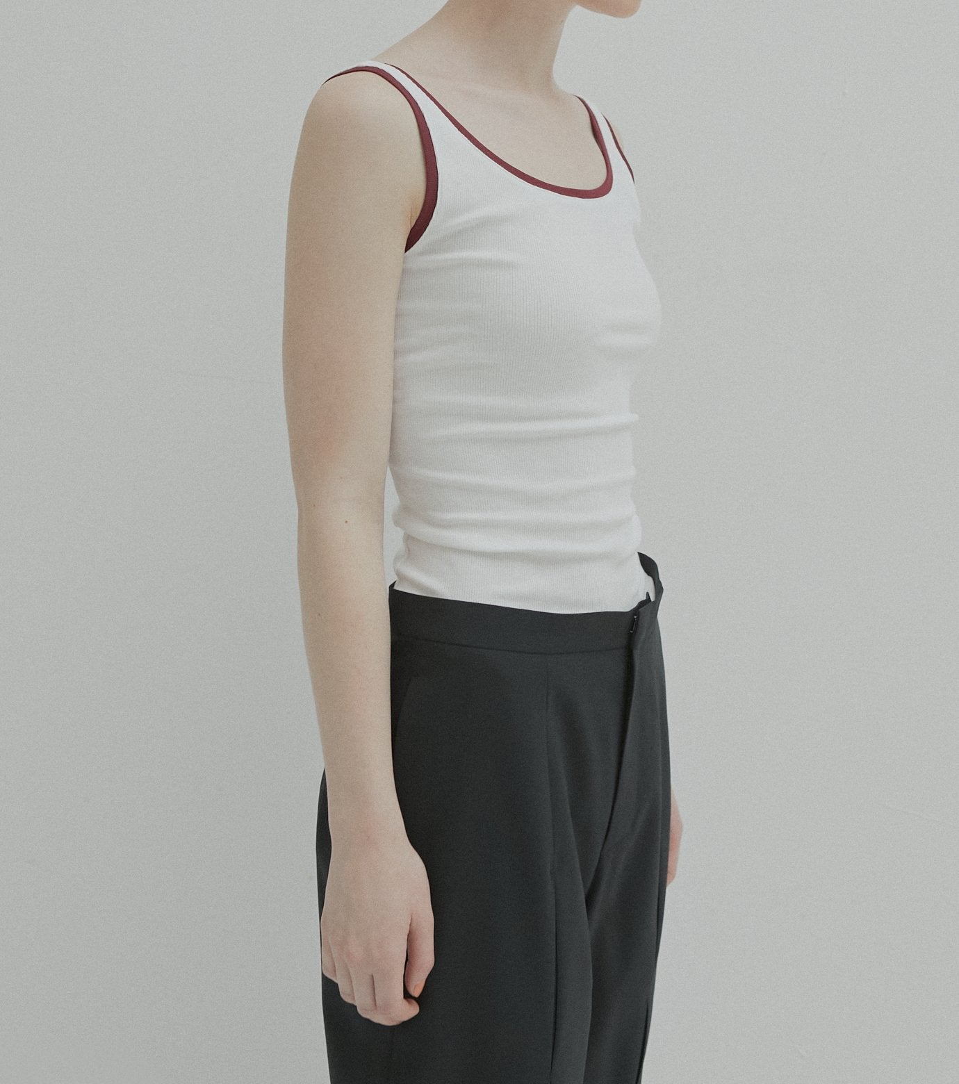 Color Trimmed Tank Top