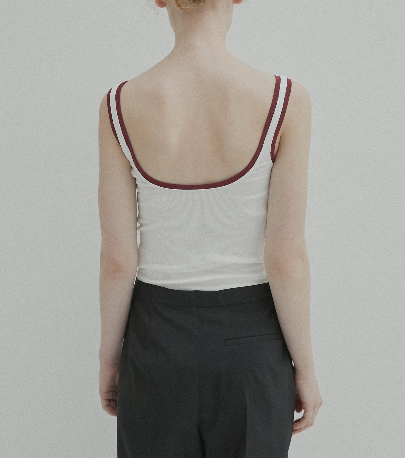 Color Trimmed Tank Top
