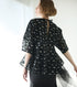 Flower Jacquard Blouse