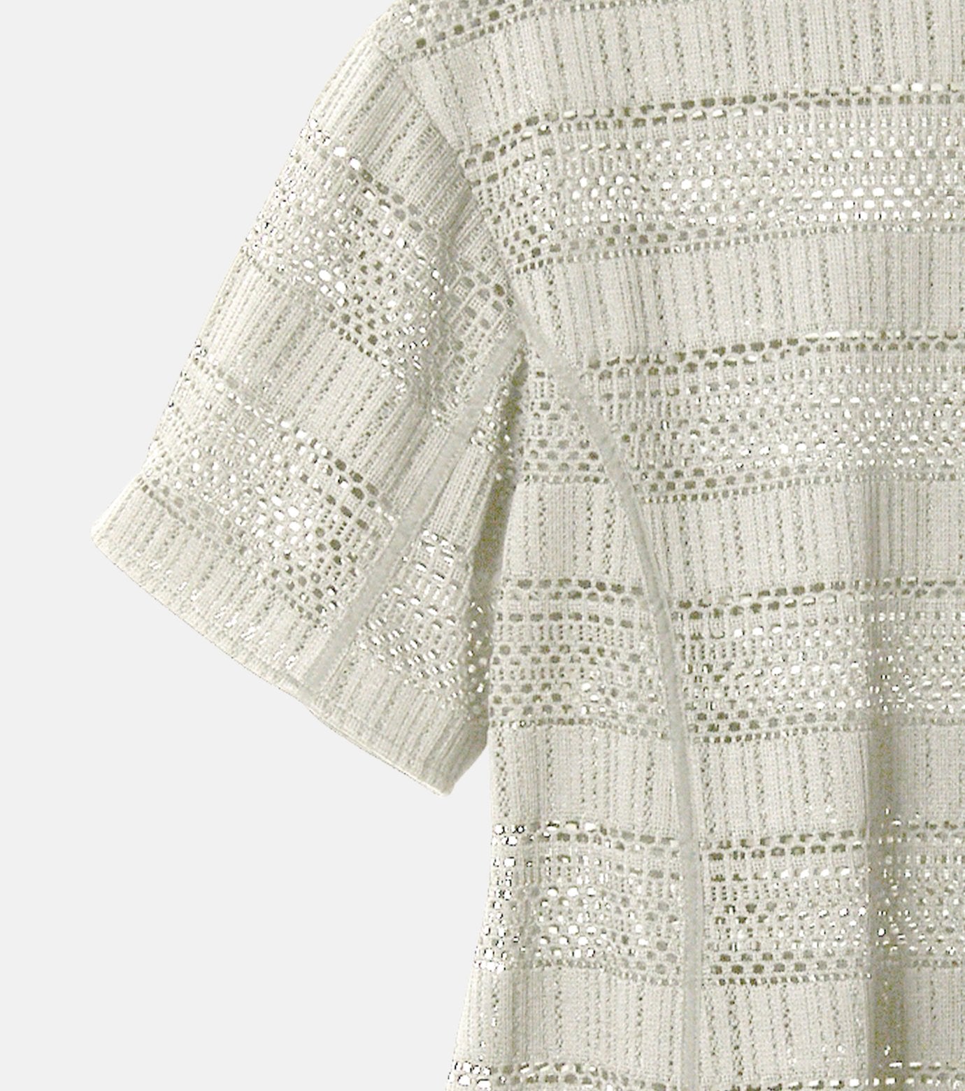 Tape Detail Lace Tops