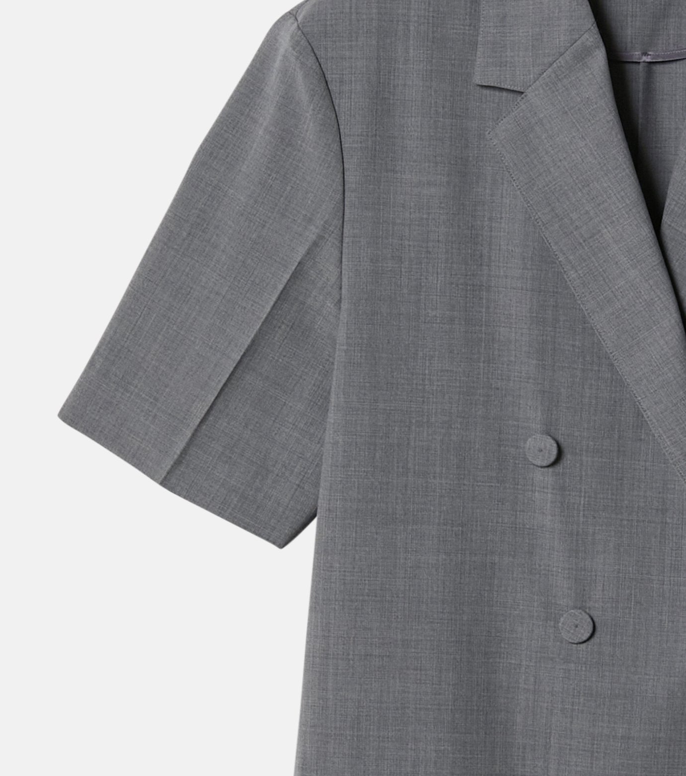 Double-Breasted Shirt Jacket