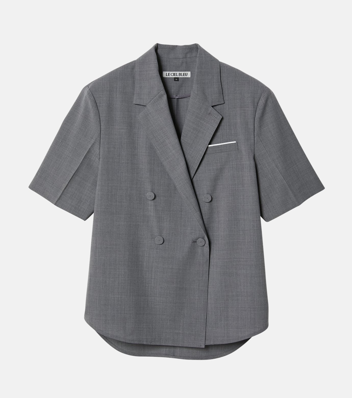 Double-Breasted Shirt Jacket