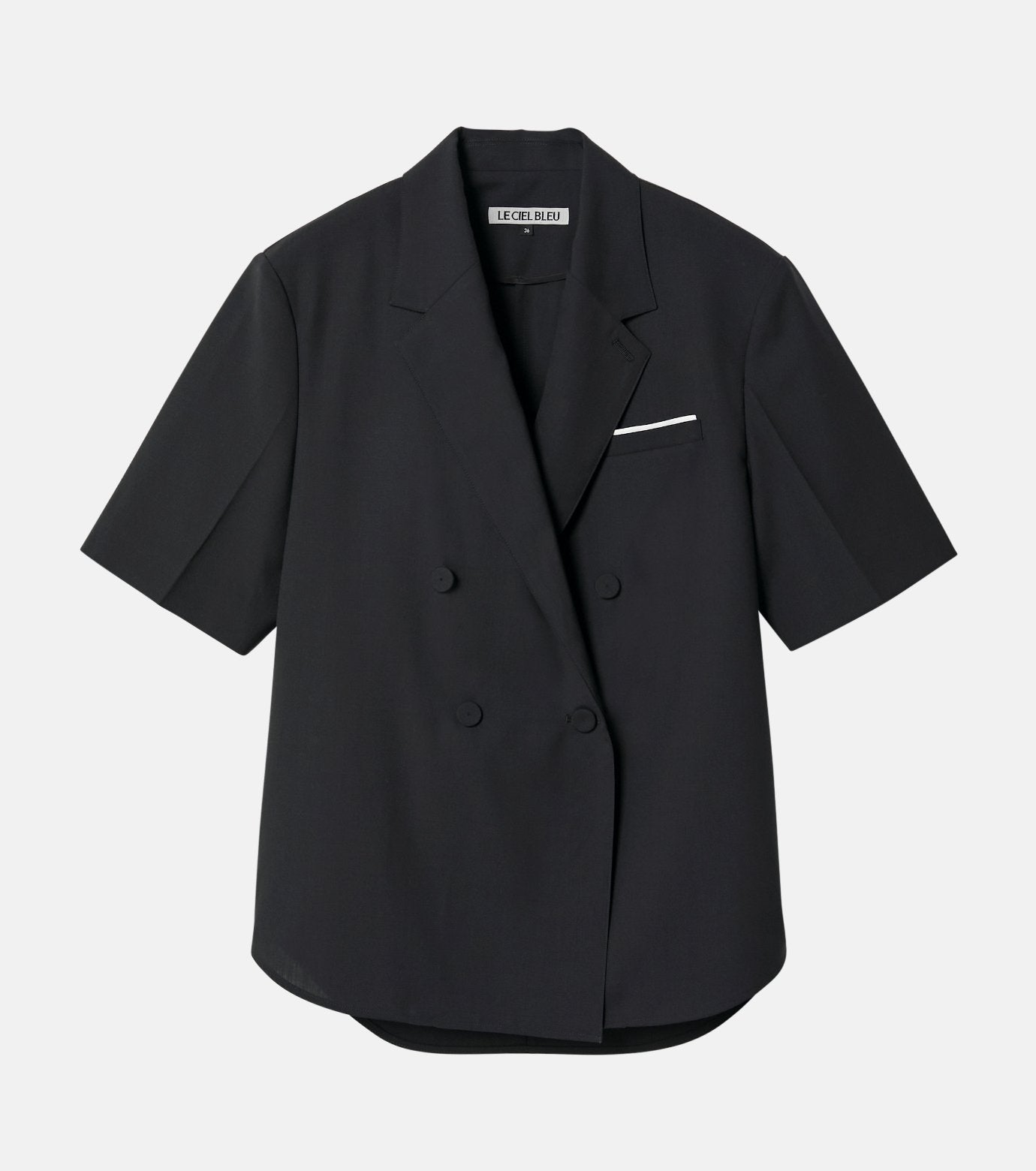 Double-Breasted Shirt Jacket