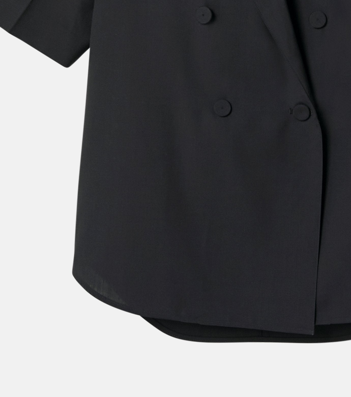 Double-Breasted Shirt Jacket