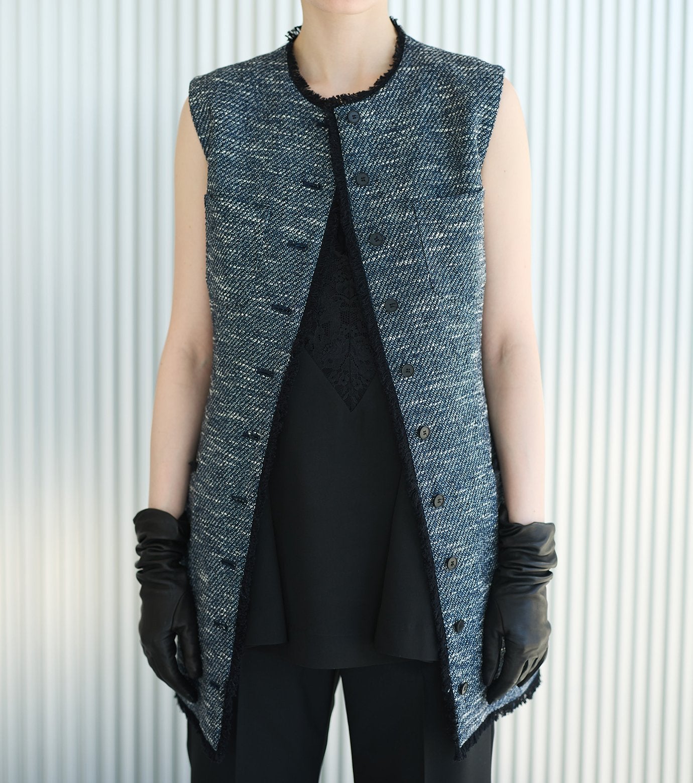 Mix Tweed Gilet