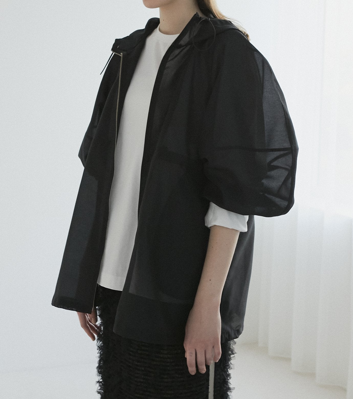 Sheer Volume Blouson