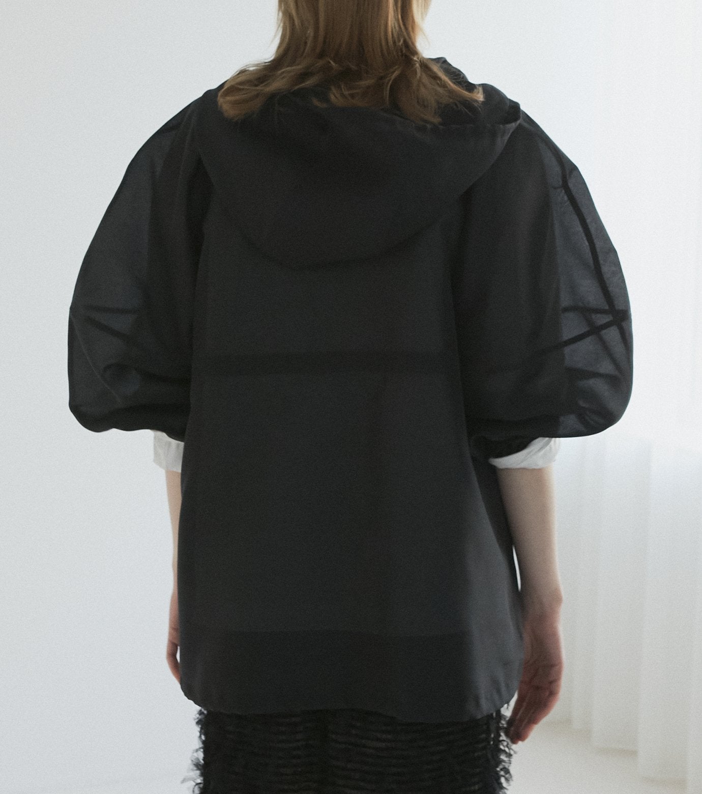 Sheer Volume Blouson