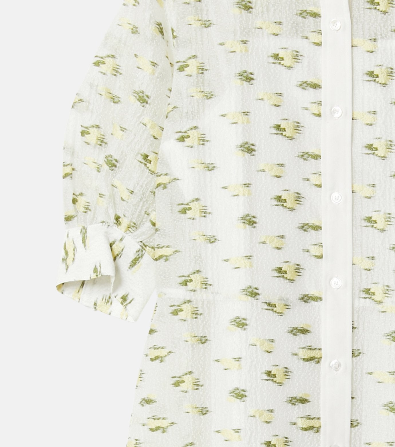 Flower Jacquard Dress