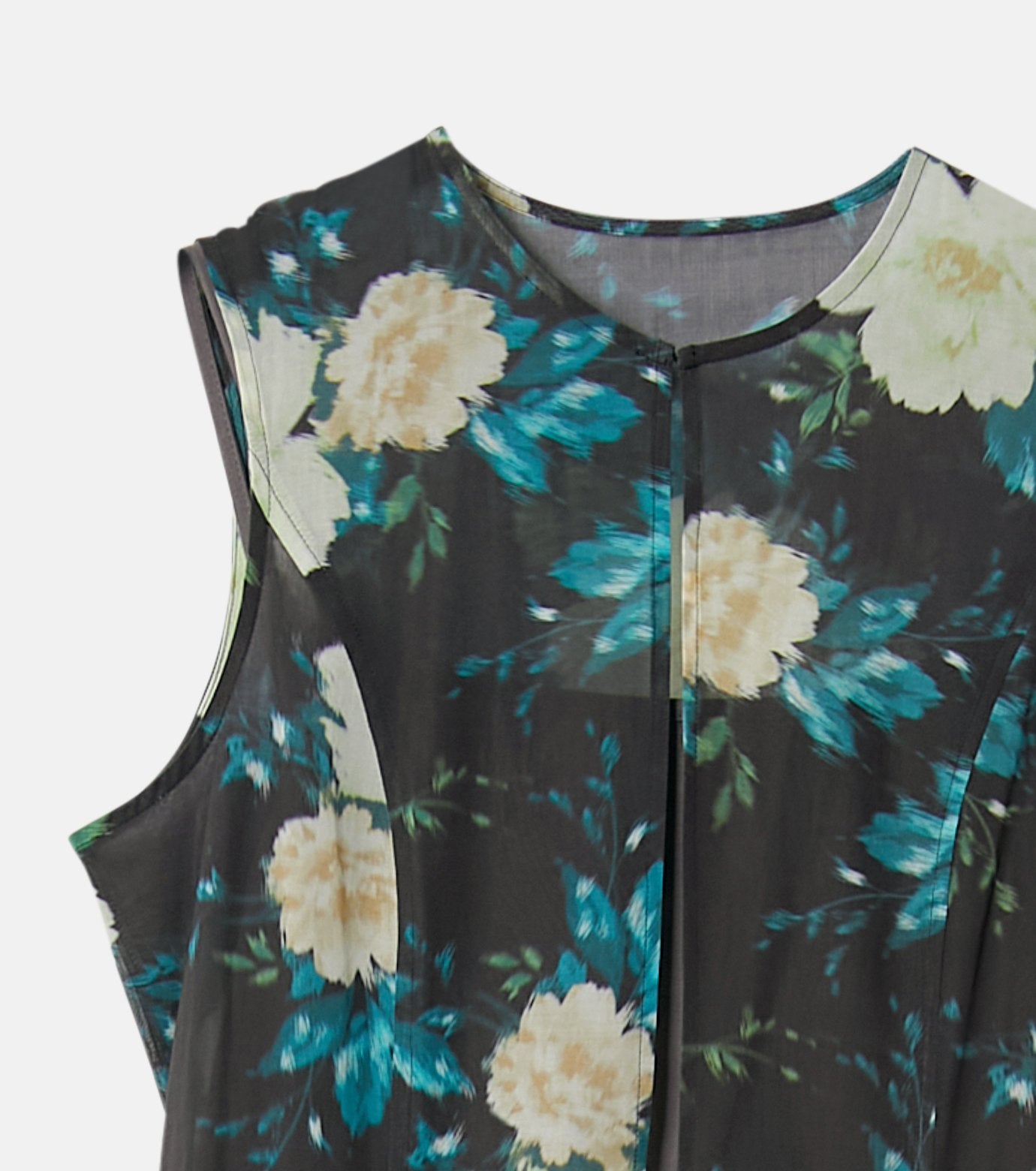 Vintage Floral Maxi Dress