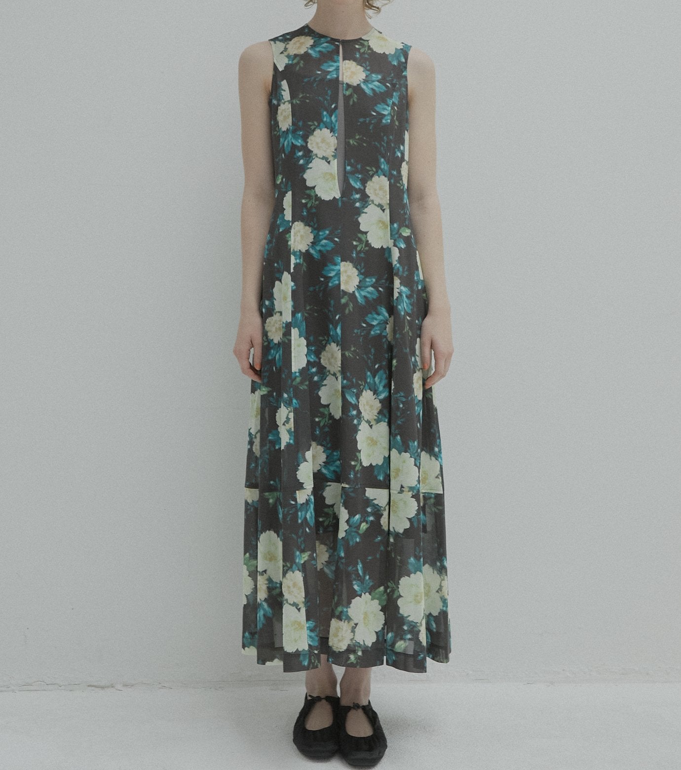 Vintage Floral Maxi Dress