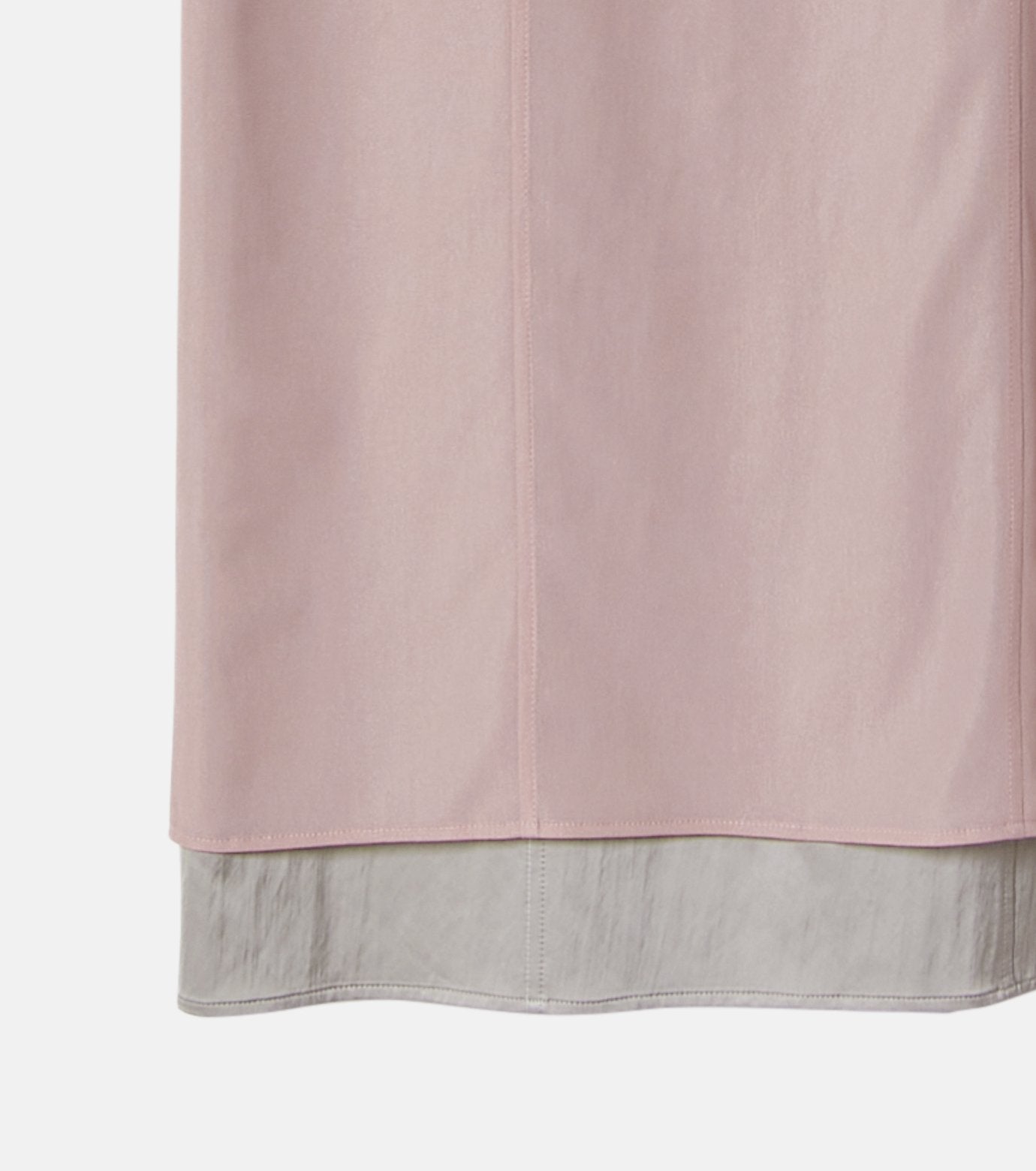 Organza x Satin Slip Dress