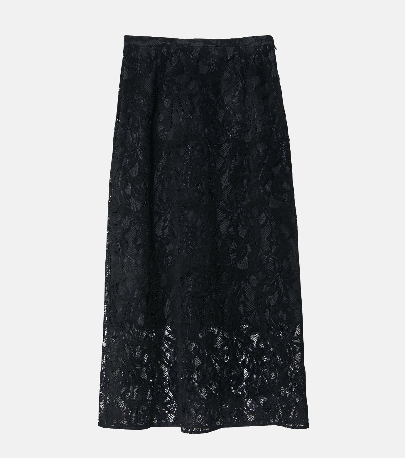 Flocky Lace Skirt