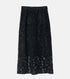 Flocky Lace Skirt