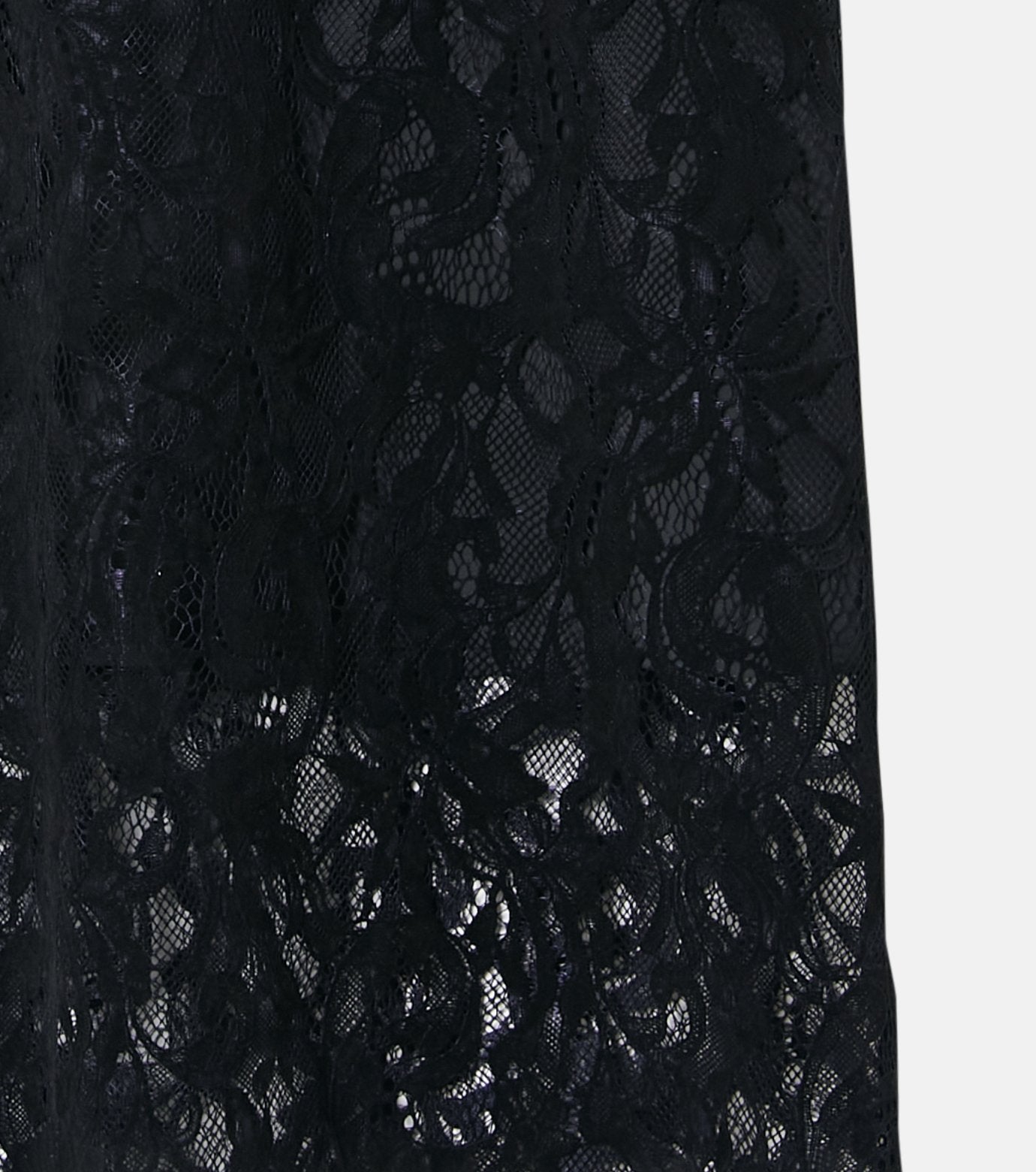 Flocky Lace Skirt