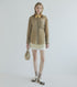 Contrast Mini Skirt