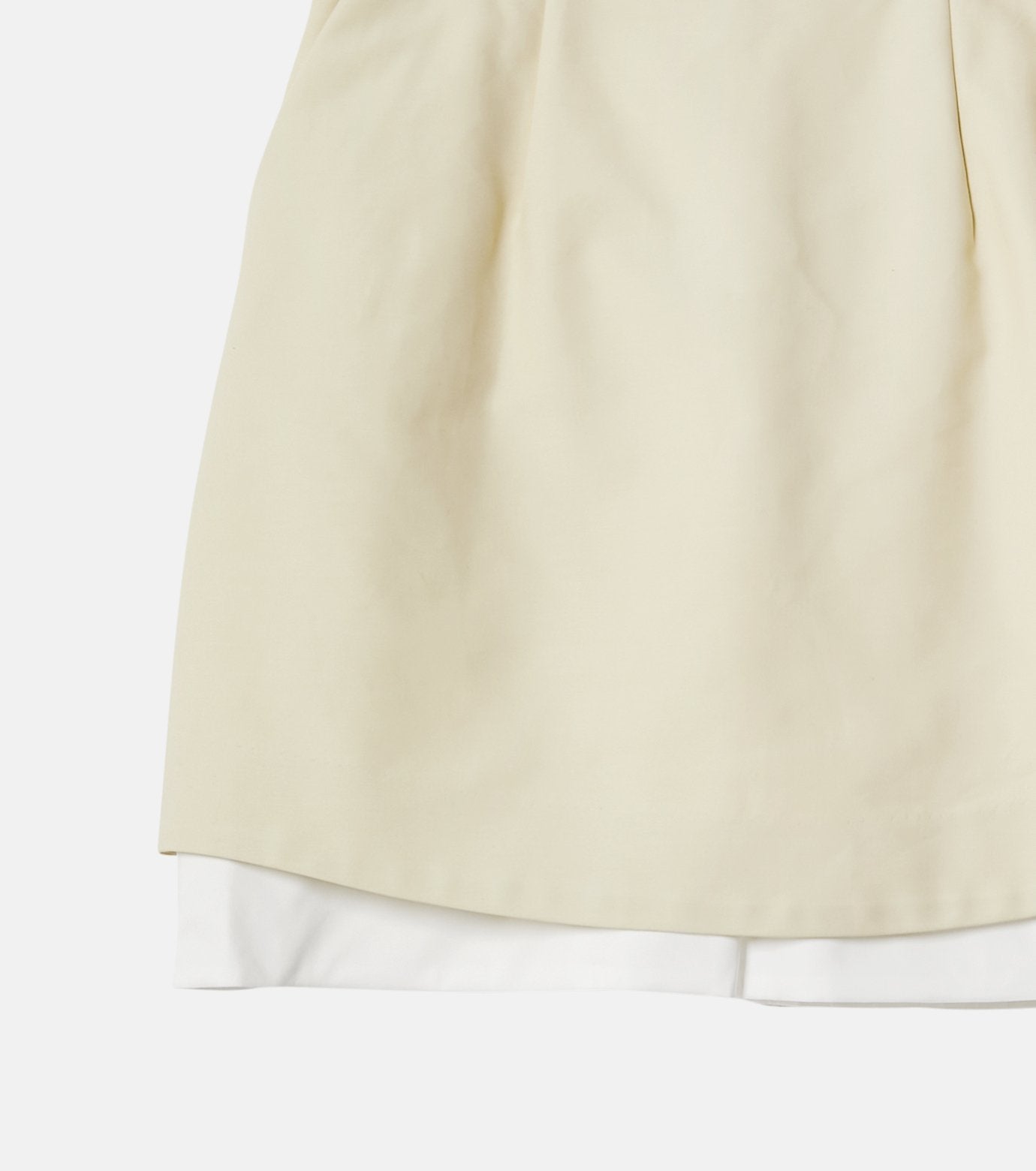 Contrast Mini Skirt