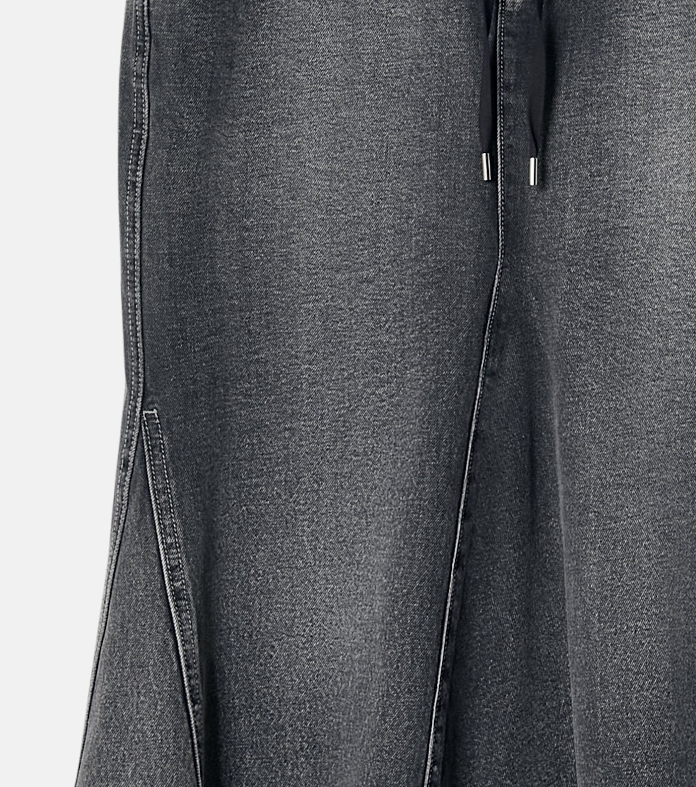 Flared Denim Skirt