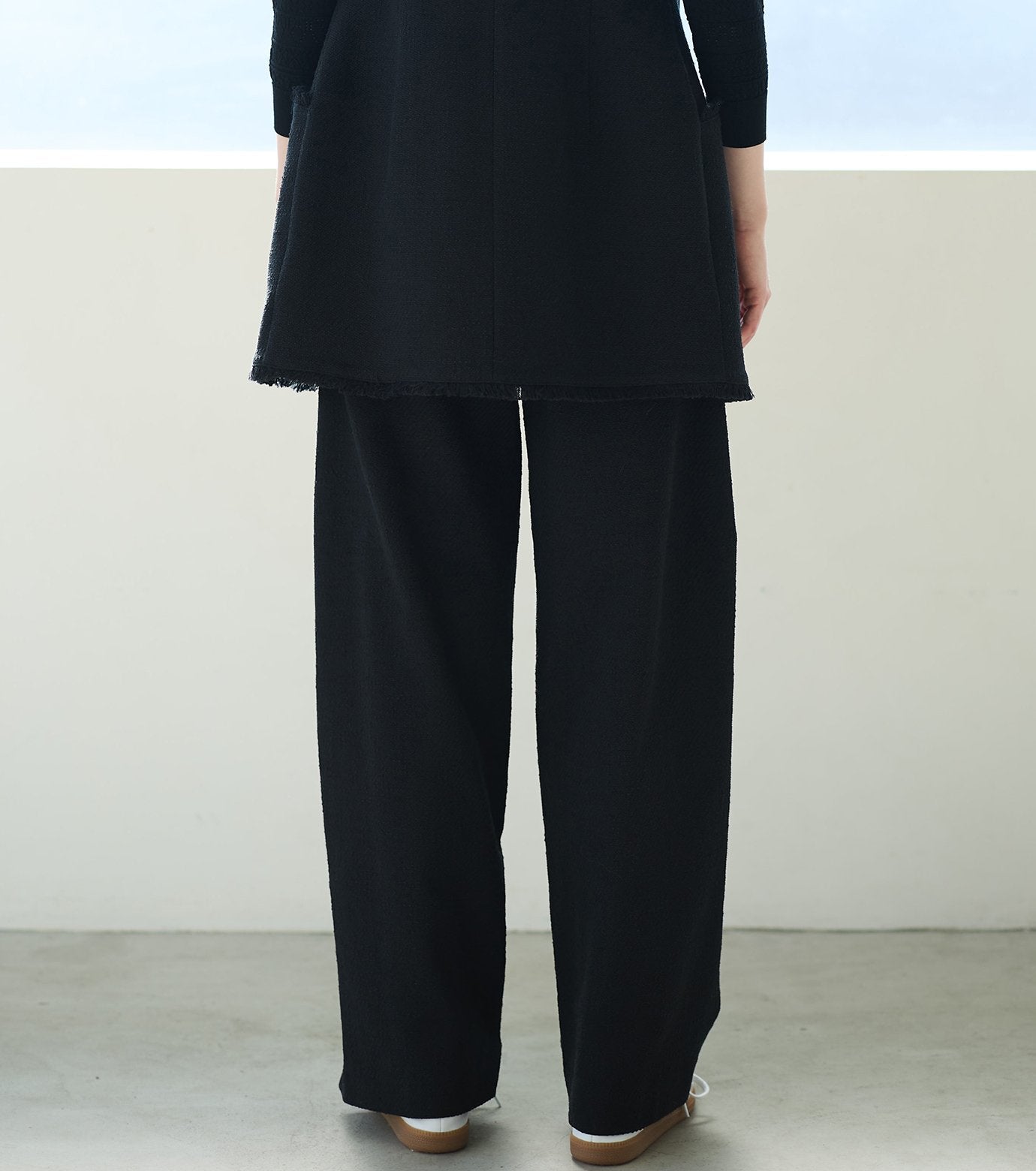 Tweed Volumn Pants