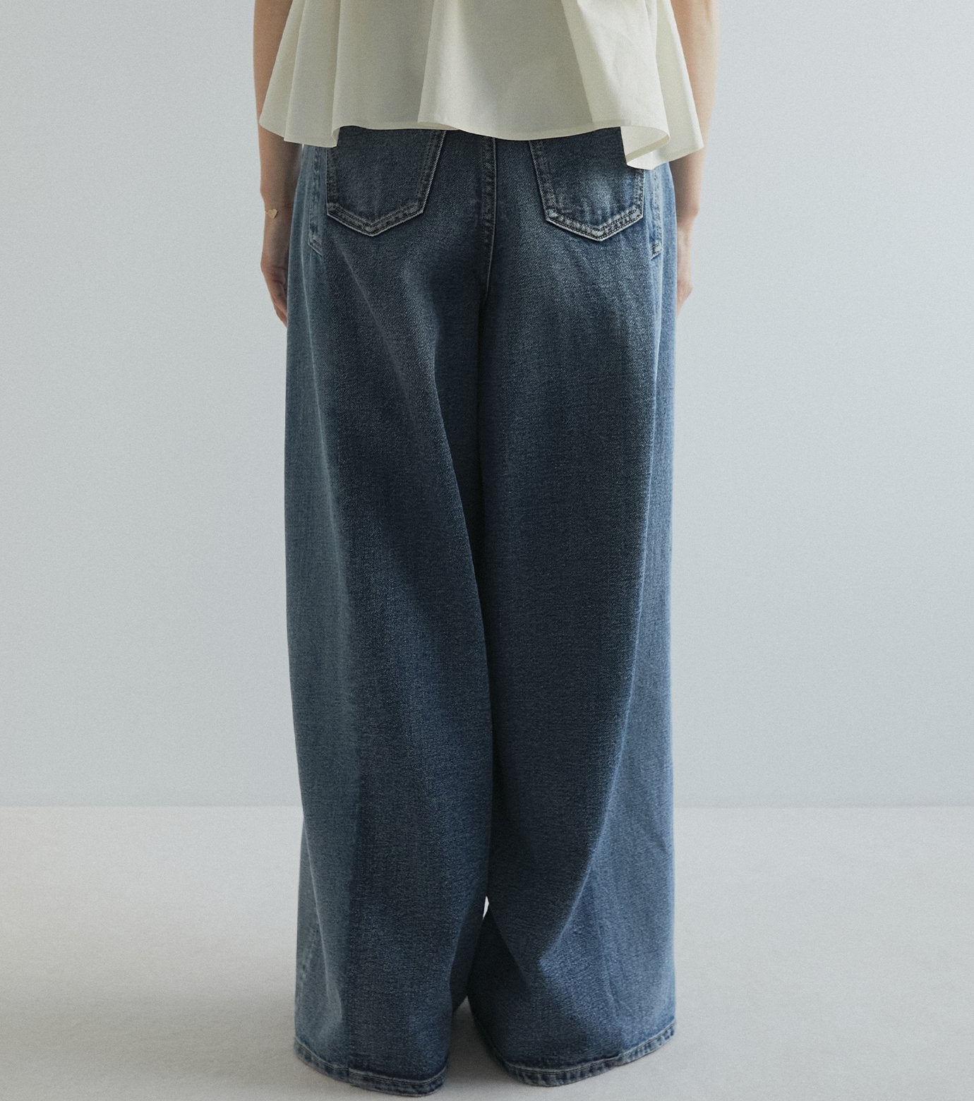 Denim Remake Wide Pants