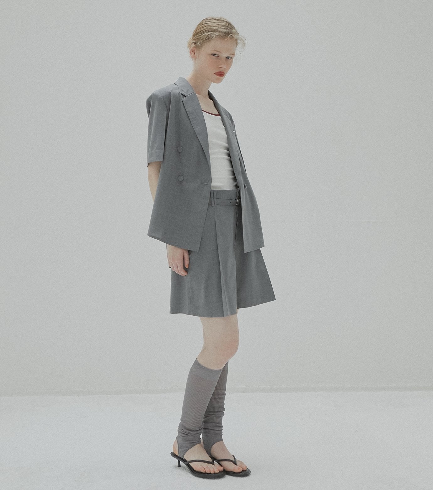 Tucked Front Shorts