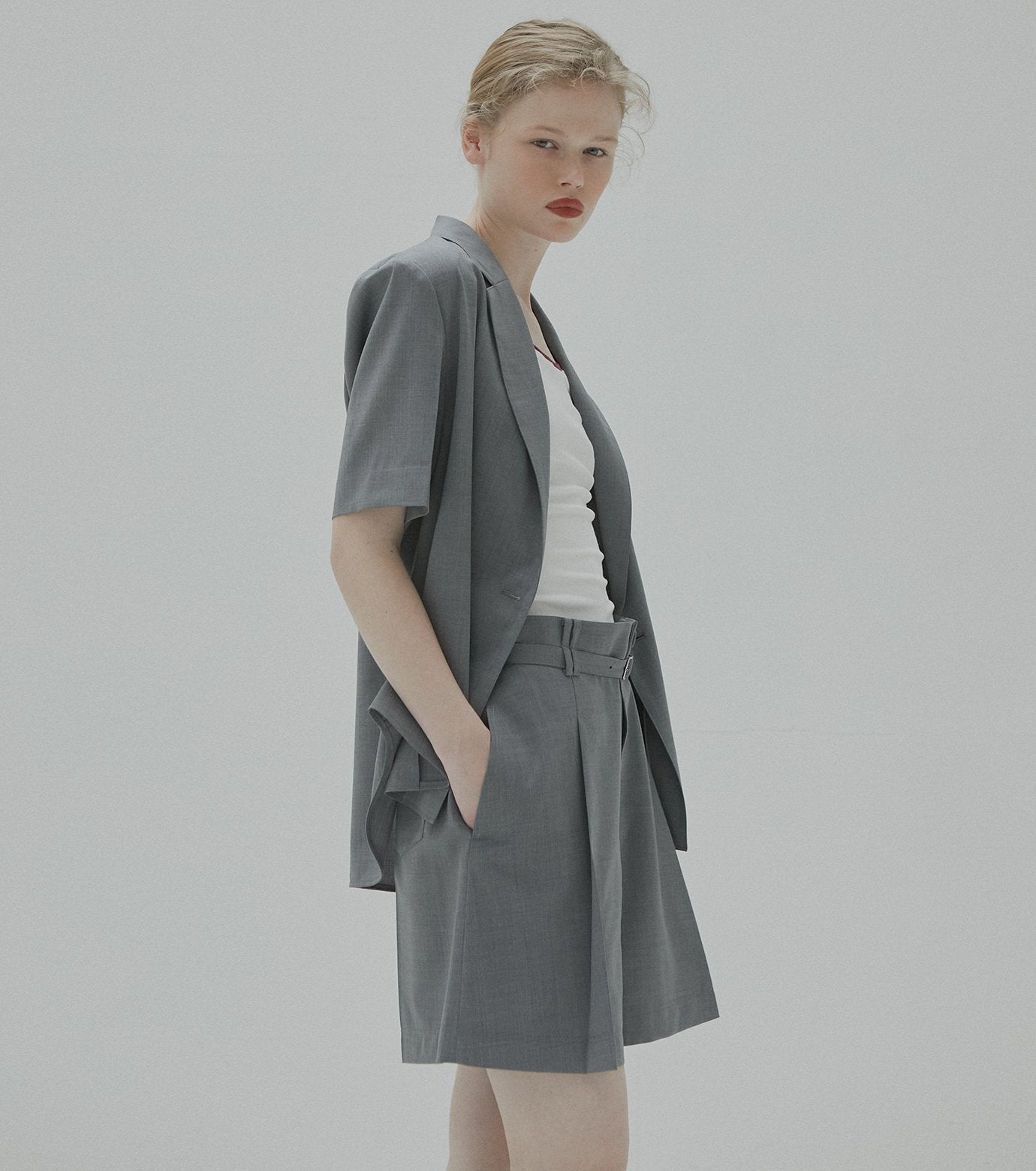 Tucked Front Shorts