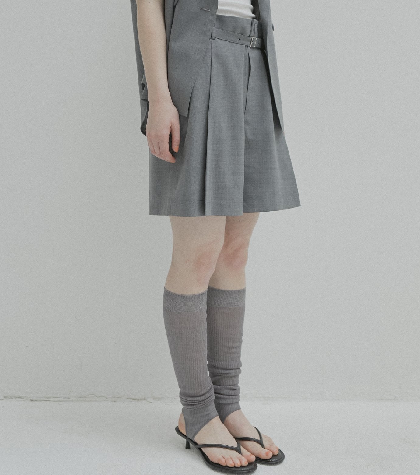 Tucked Front Shorts
