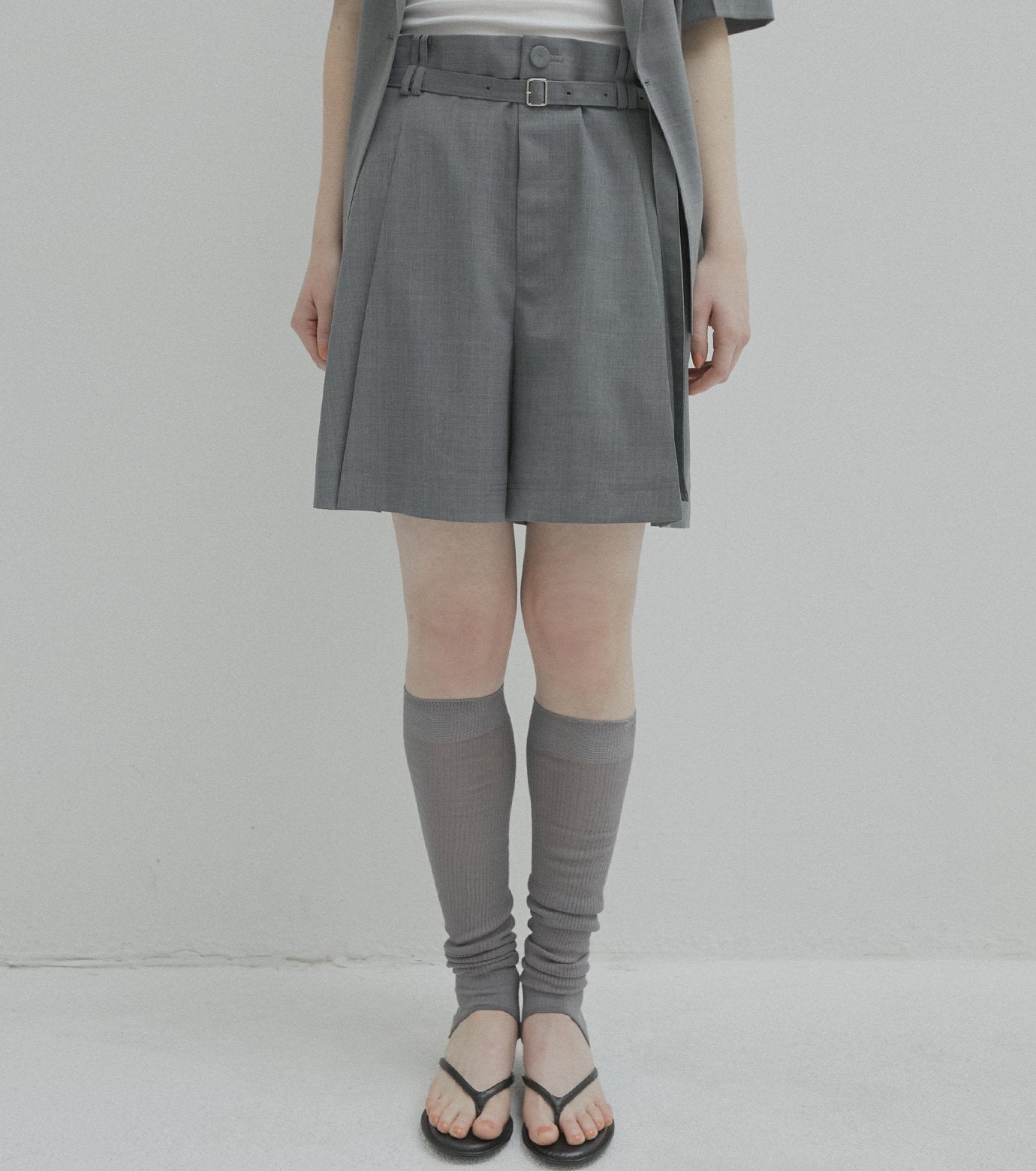Tucked Front Shorts