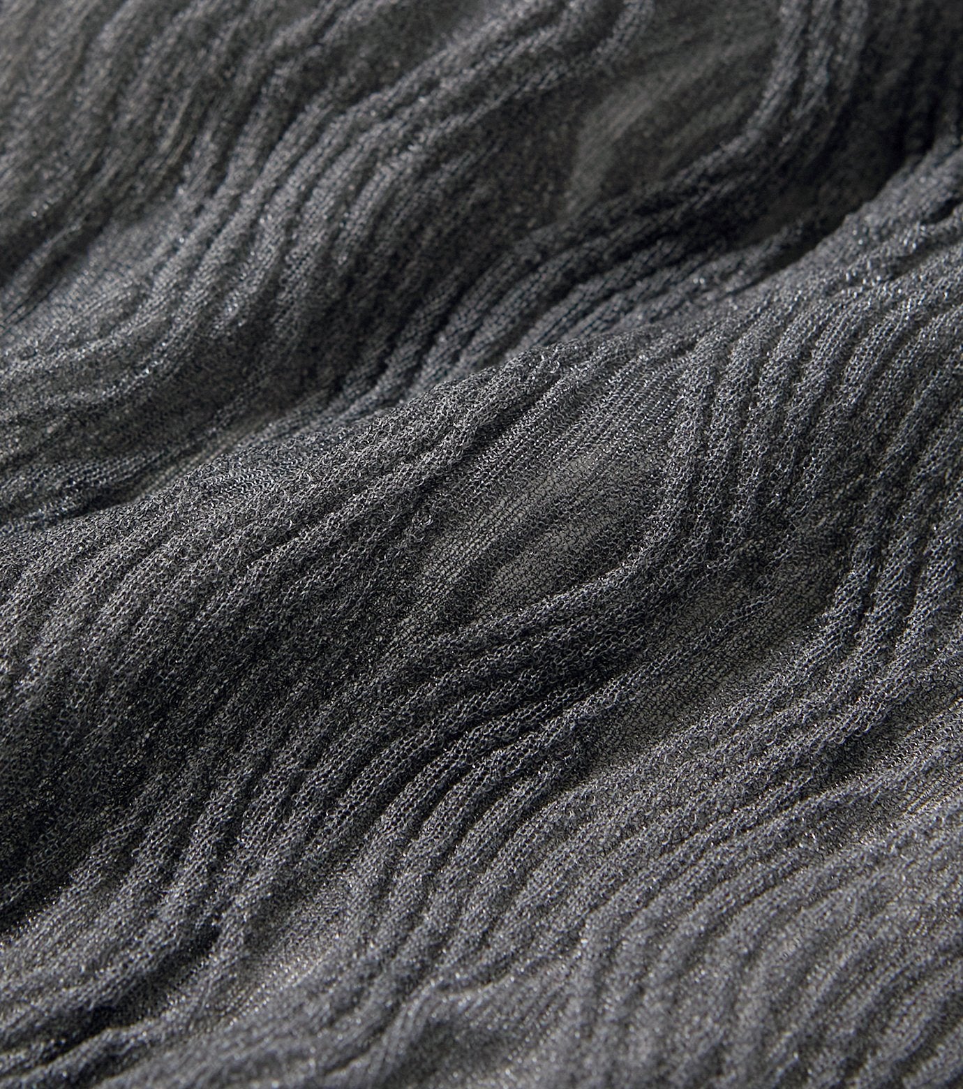 Wave Pattern Knit Polo