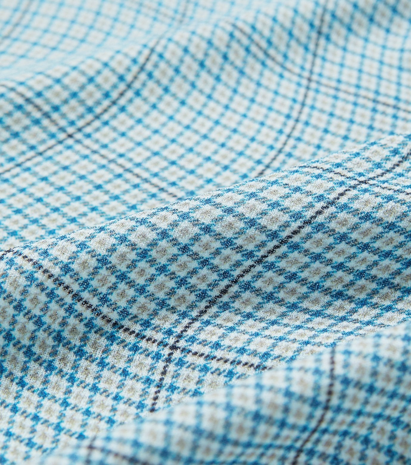 Distorted Check Sheer Tee