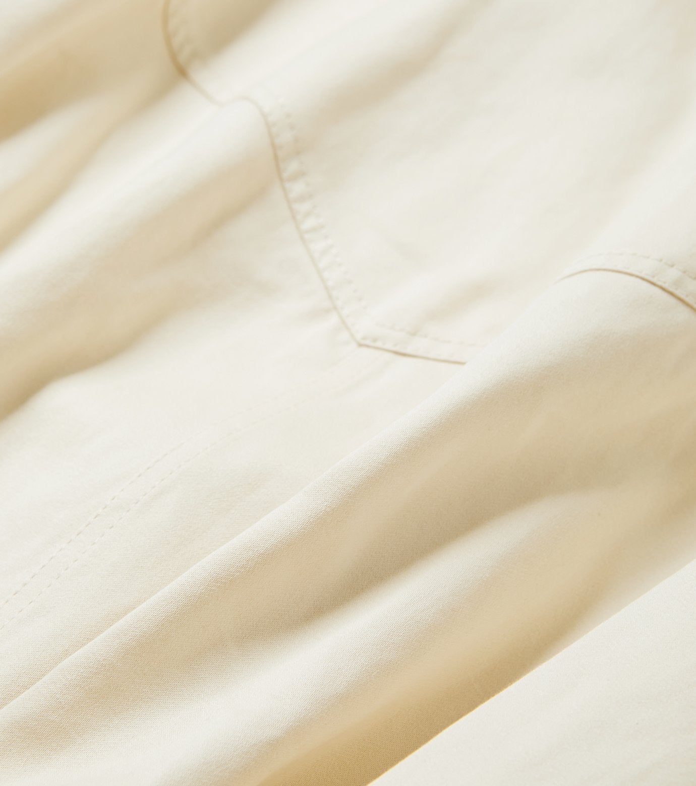 Cotton Satin Blouson Jacket