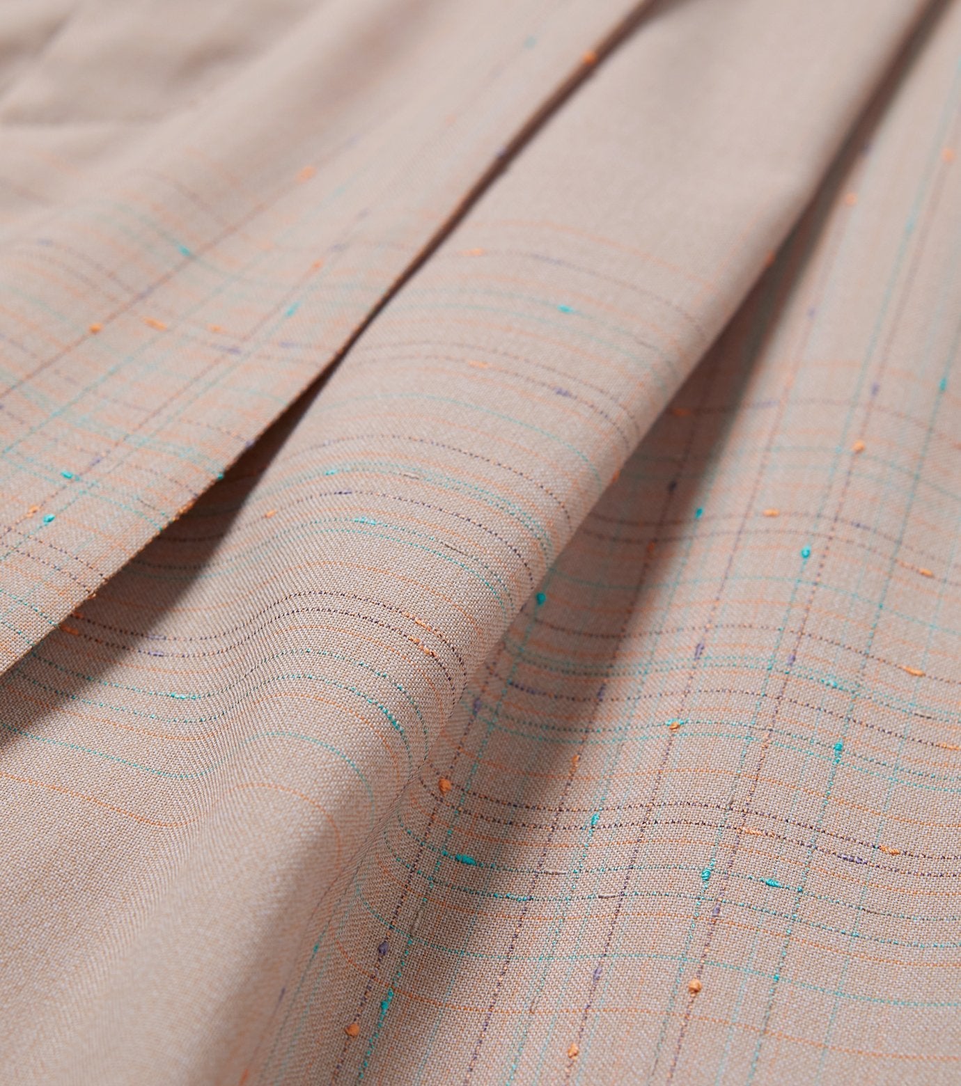 Knot Stitch Line Trousers