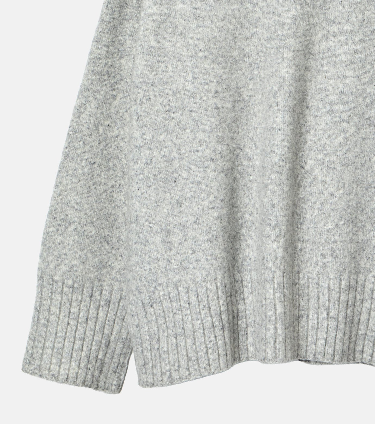 Relaxed Fit High-Neck Sweater