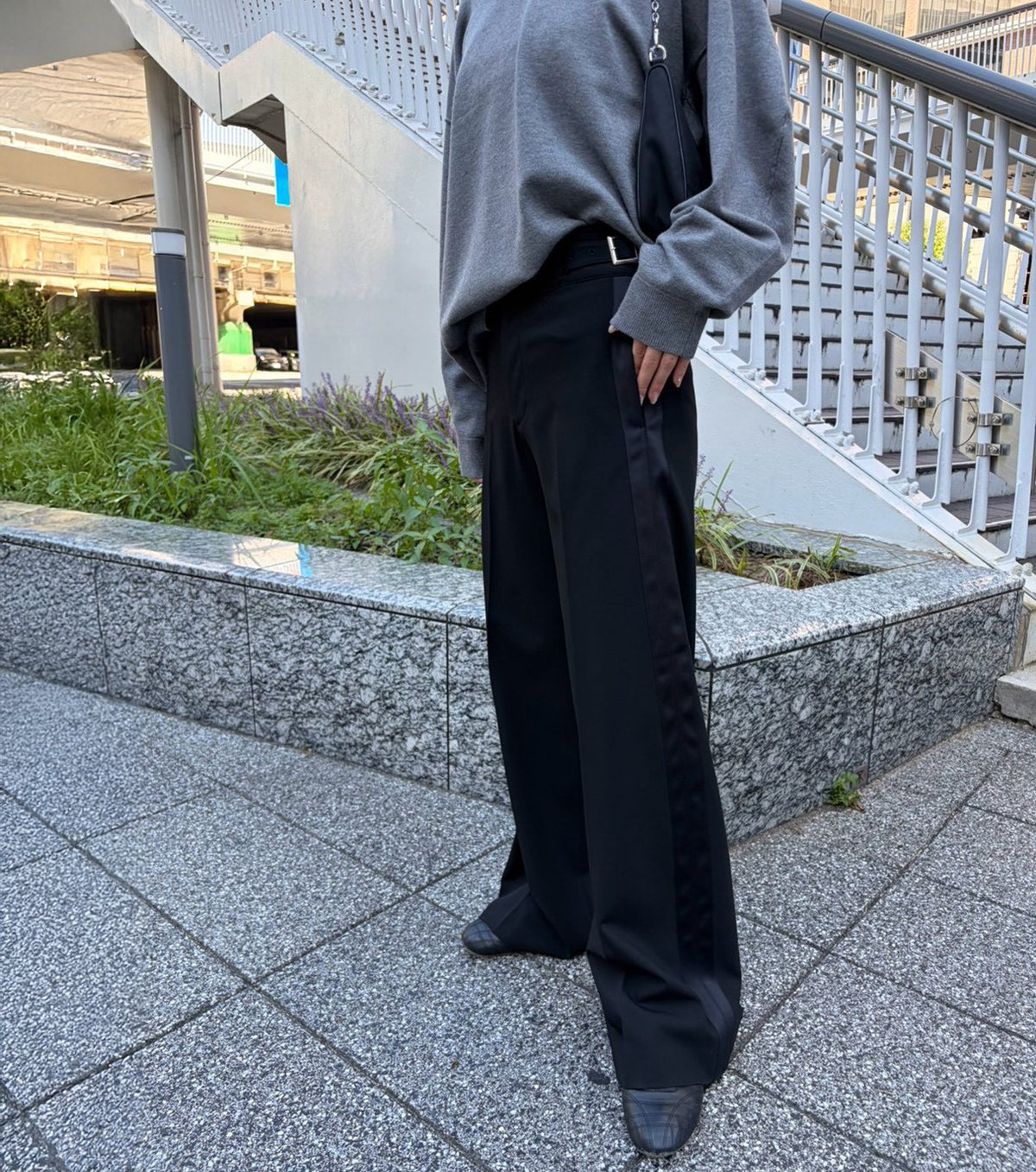 Side Stripe Gurkha Trousers
