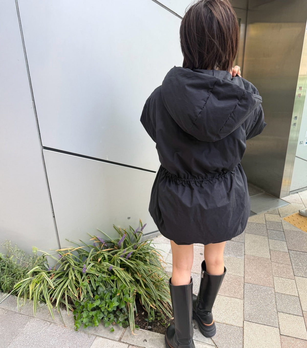 Brushed Taffeta Down Jacket