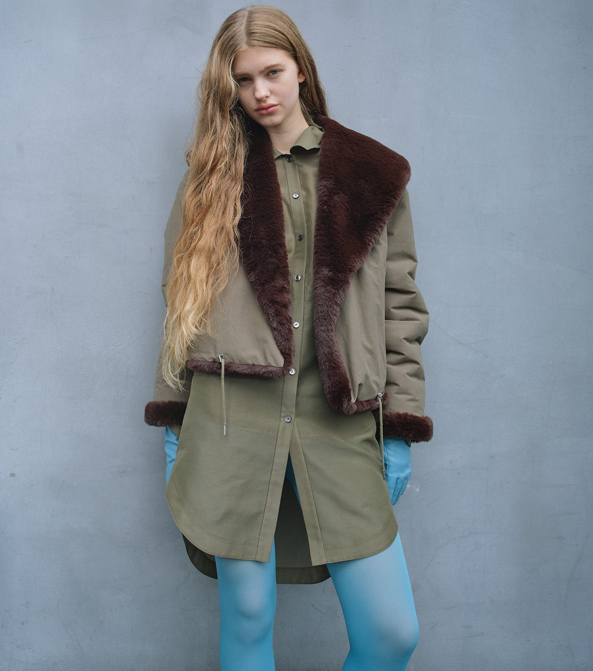 Reversible Faux Fur Jacket