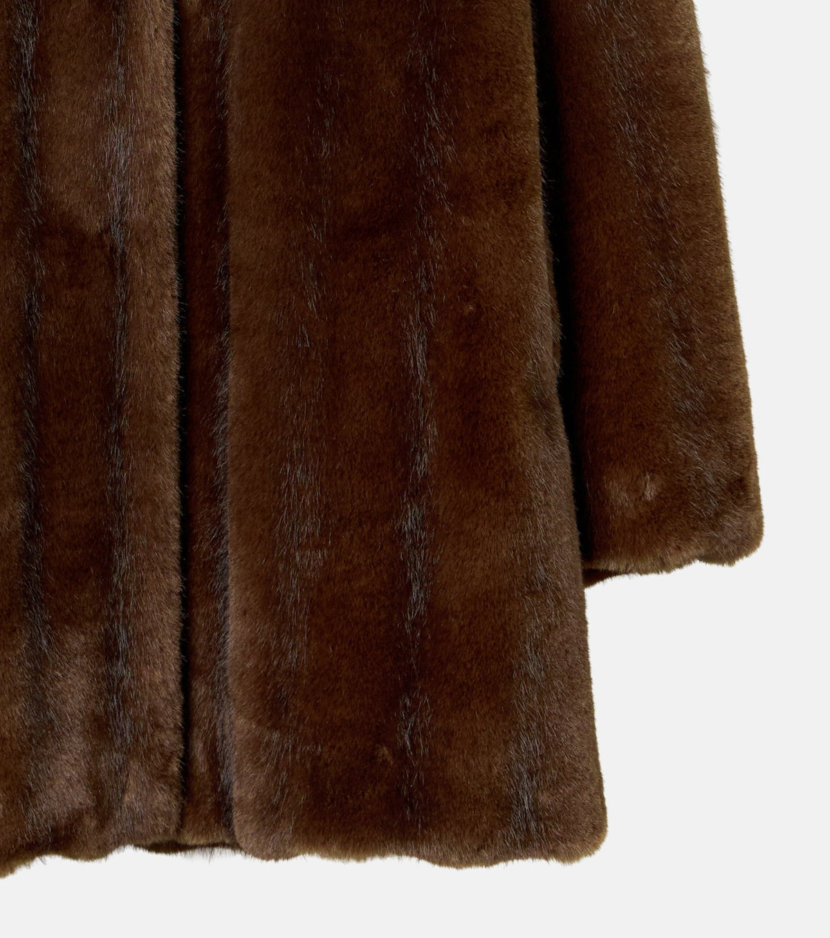 Faux Mink Short Coat
