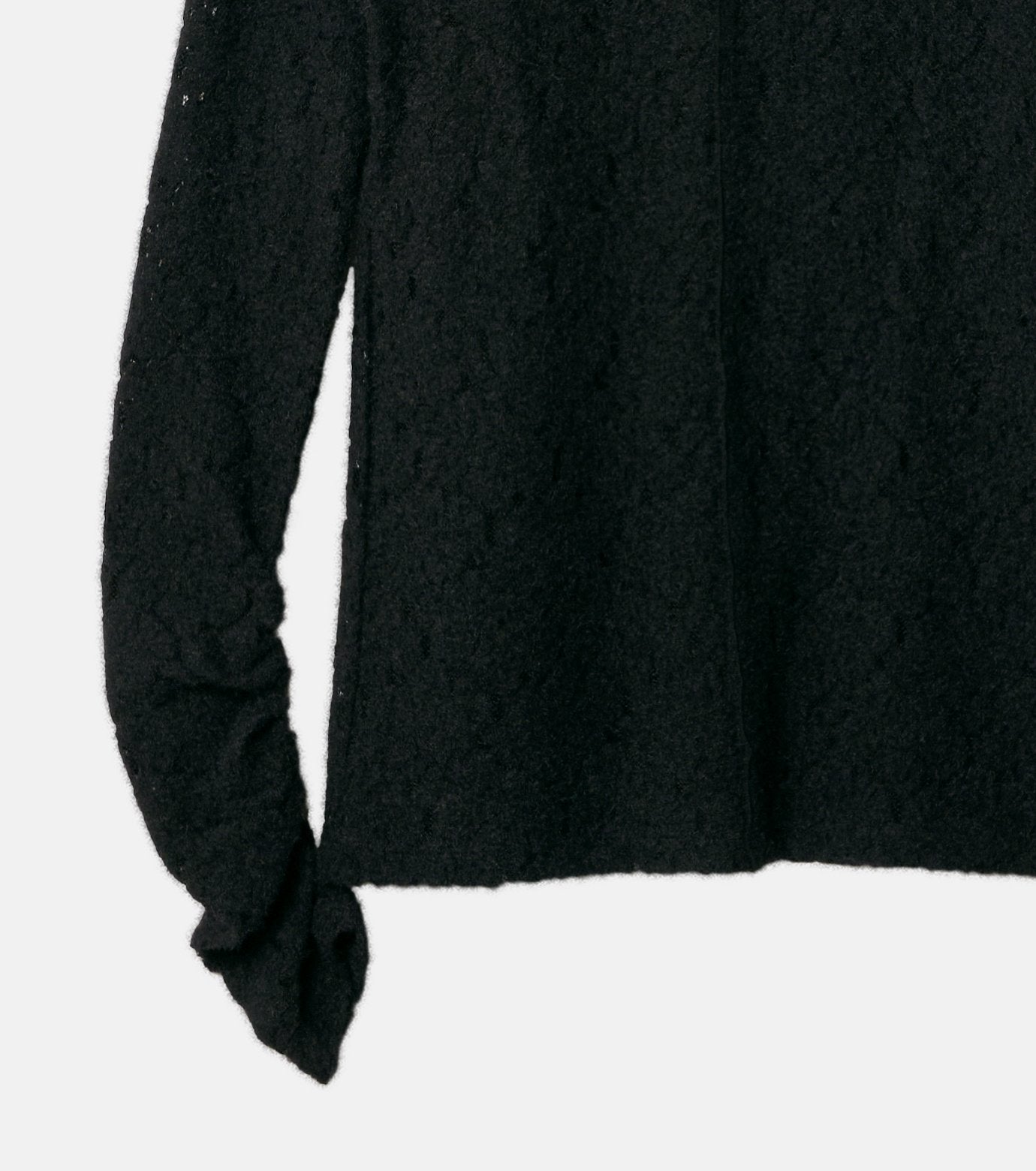 High Neck Stretch Lace Top