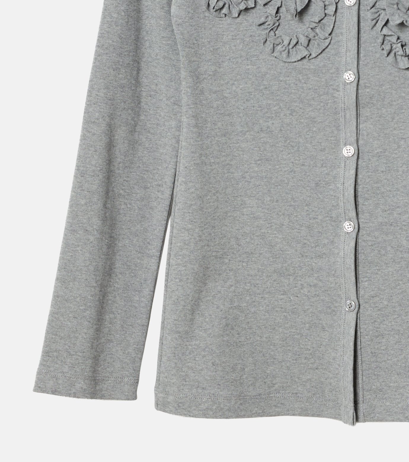 Frill Detail Jersey Top