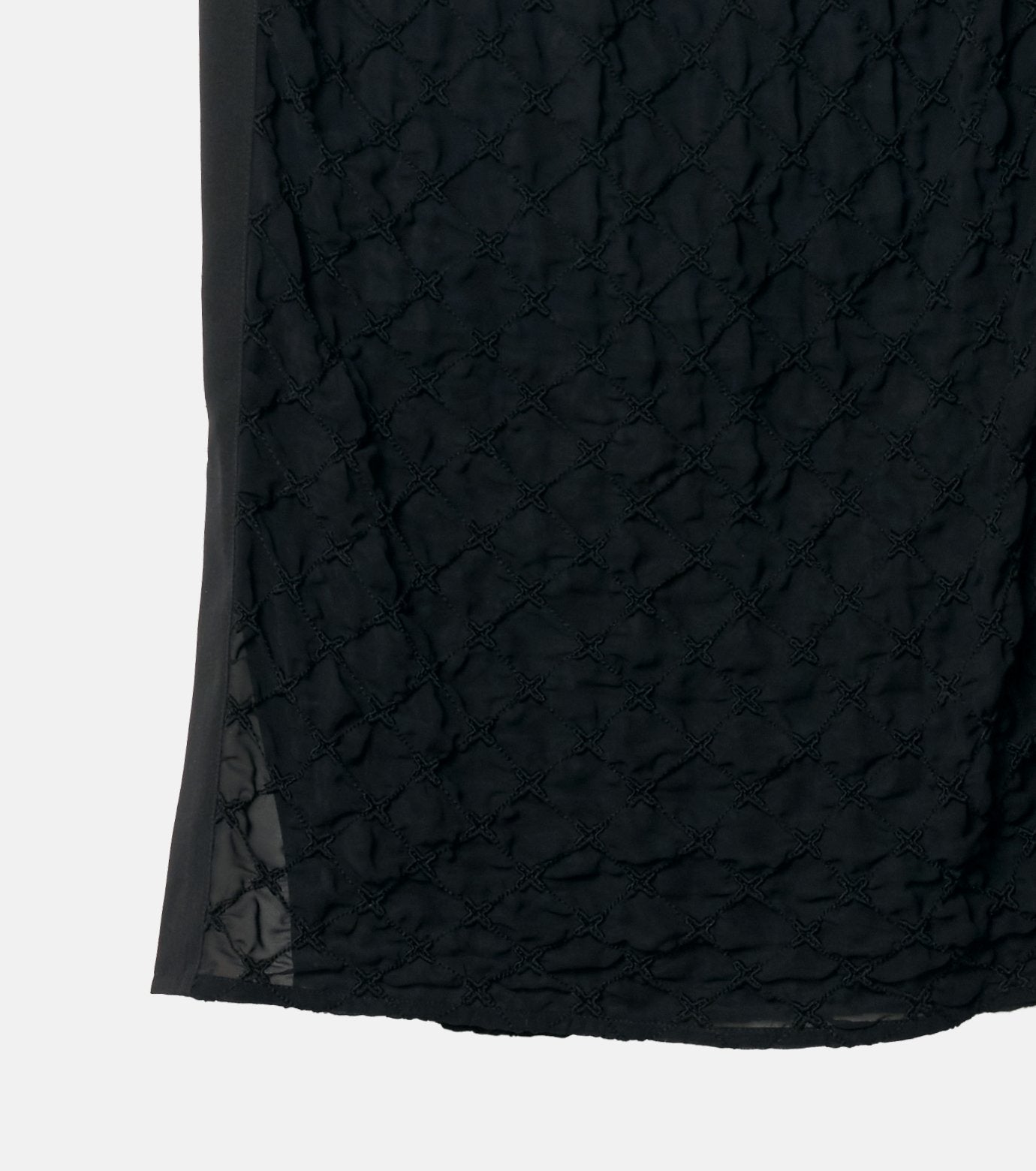 Chiffon Shrink Lace Pencil Skirt