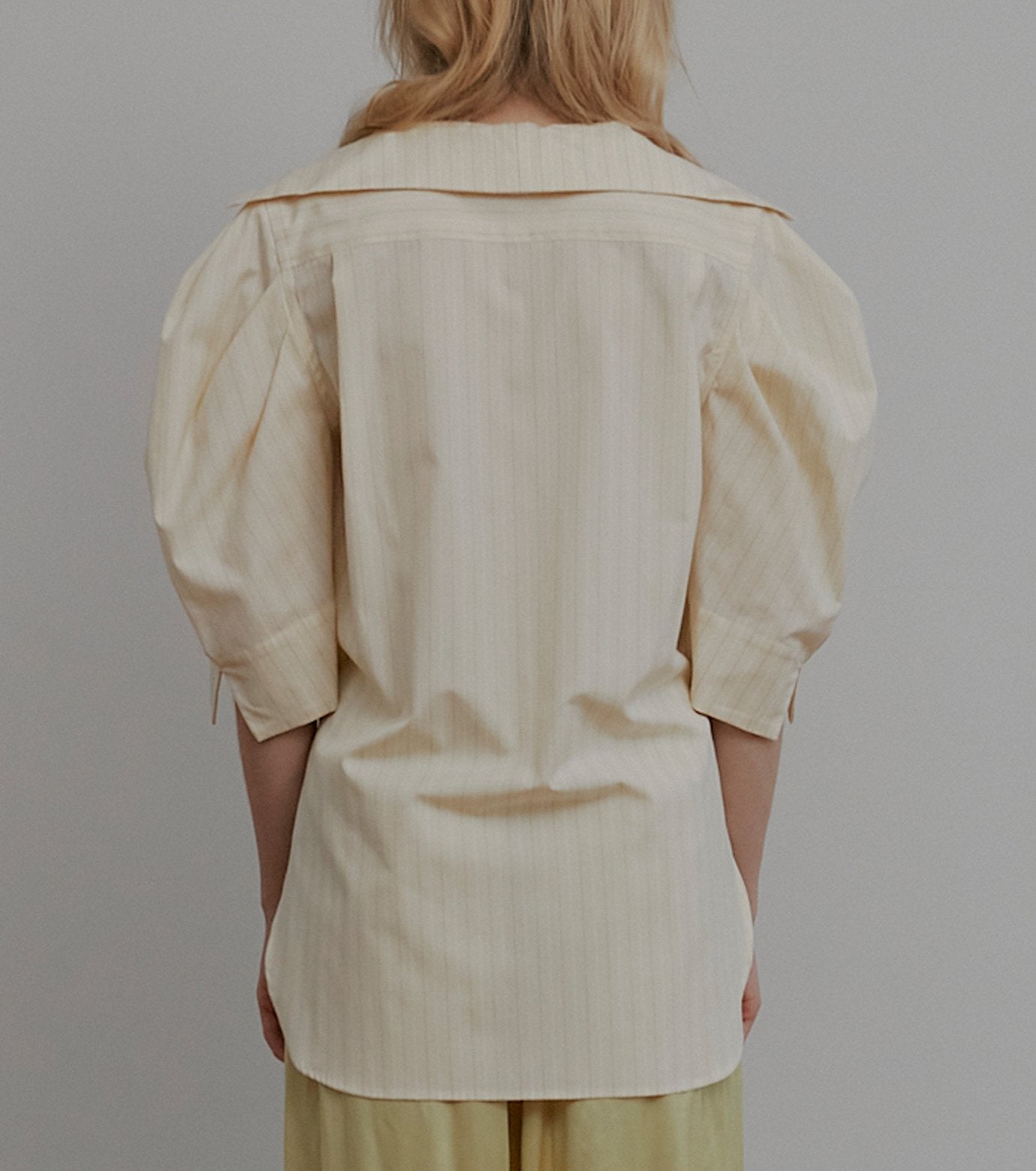 Tuck-Sleeve Short Sleeve Shirt