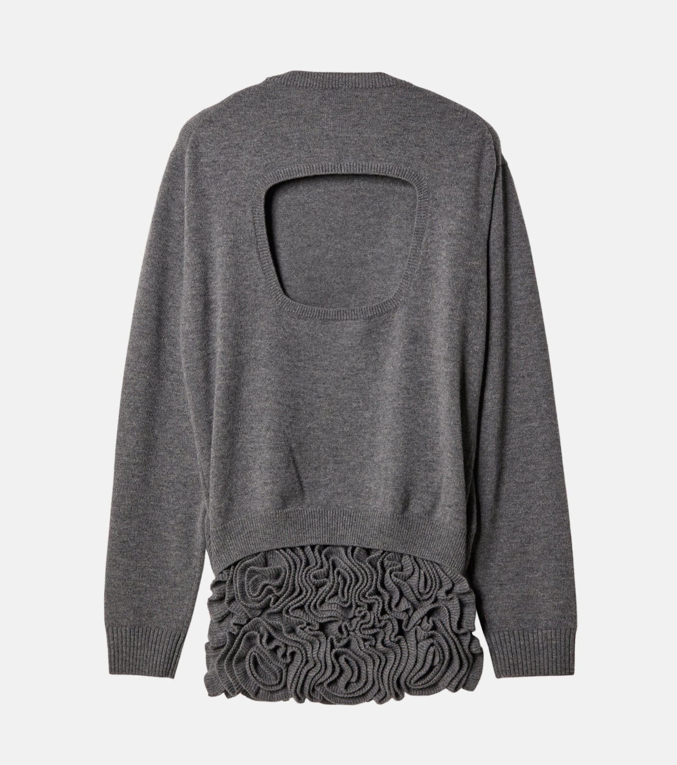 Corsage Layered Knit Tops