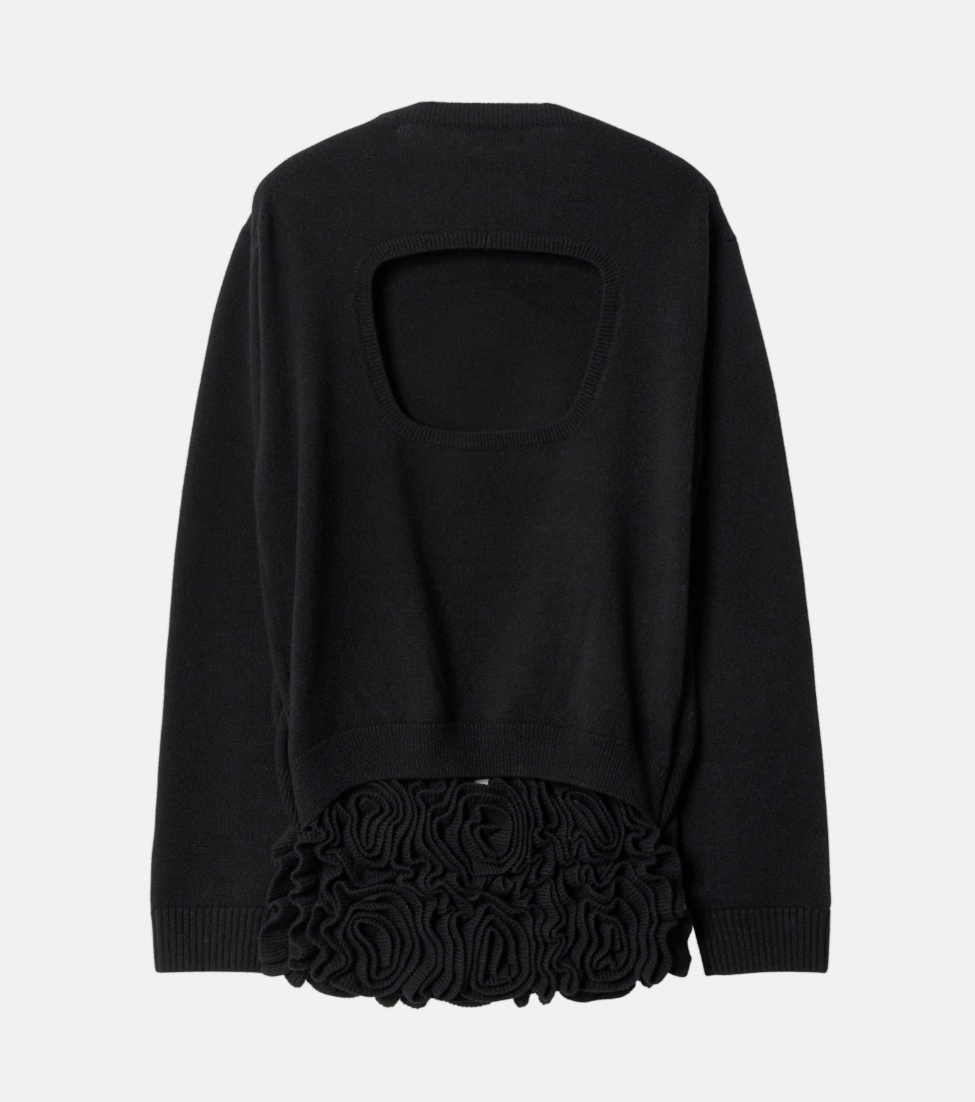 Corsage Layered Knit Tops