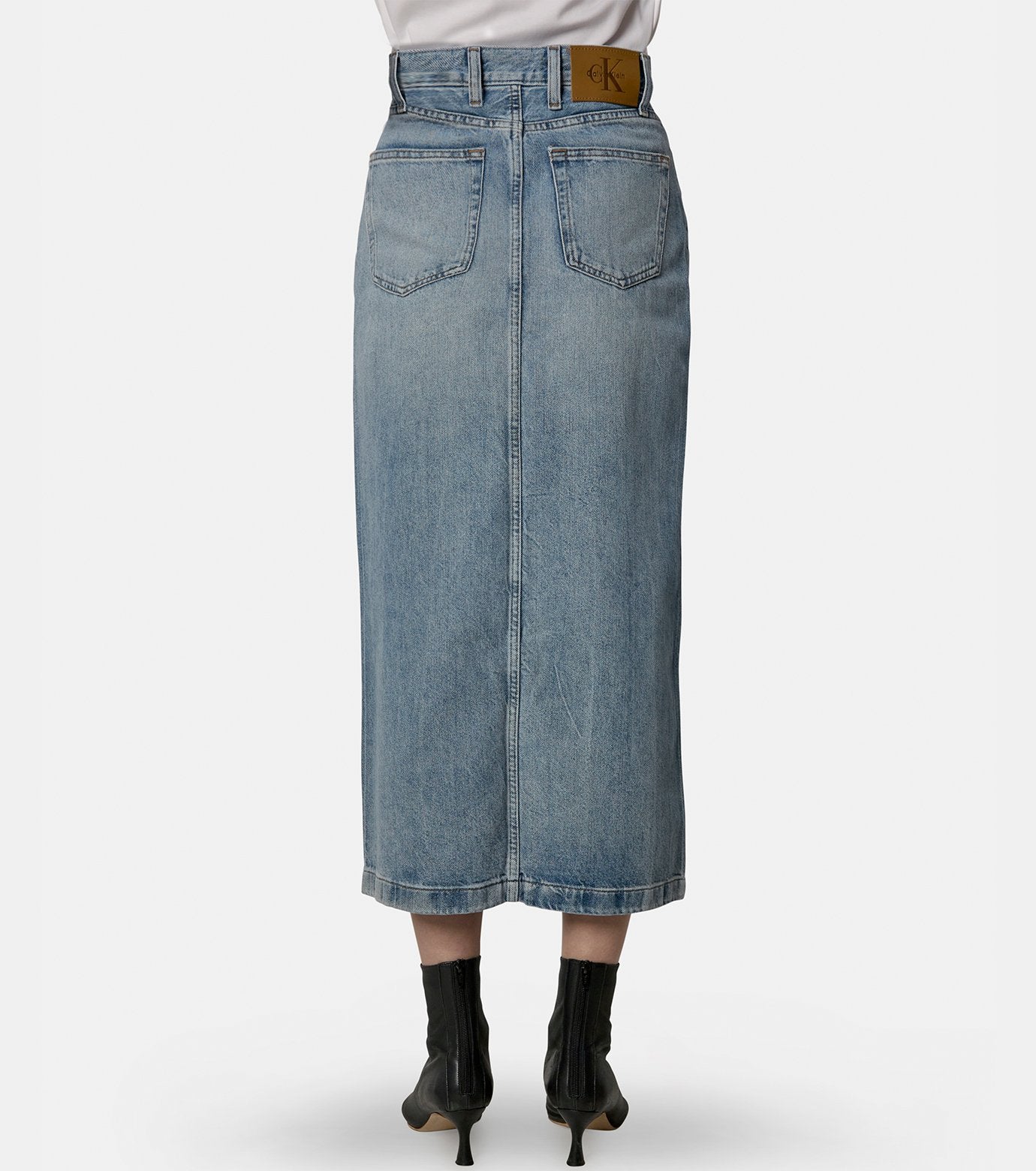 DENIM MAXI SKIRT SHORELINE